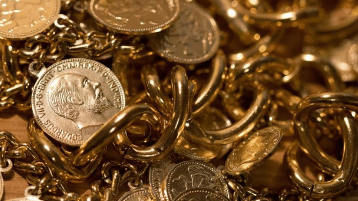  Ilustrasi Harta Karun Emas. Foto: cnbcindonesia.com