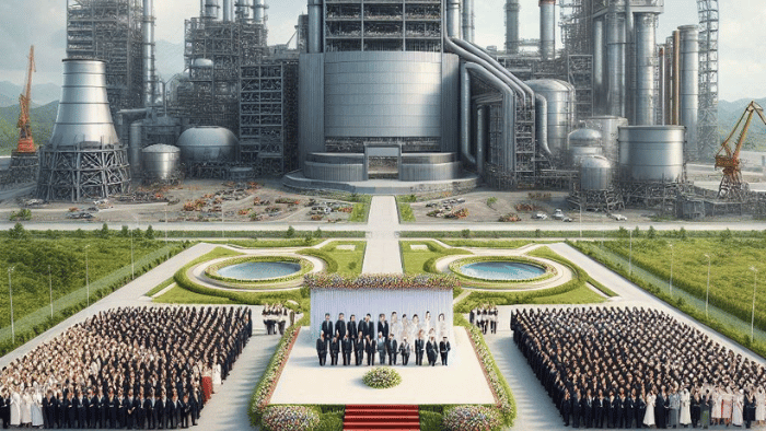 Ilustrasi mega proyek Nikel kerjasama Indoensia-Korea Selatan.